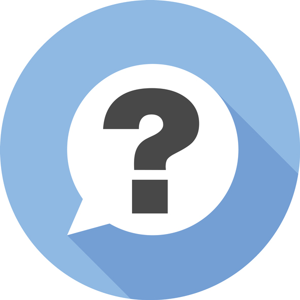 Question sign icon